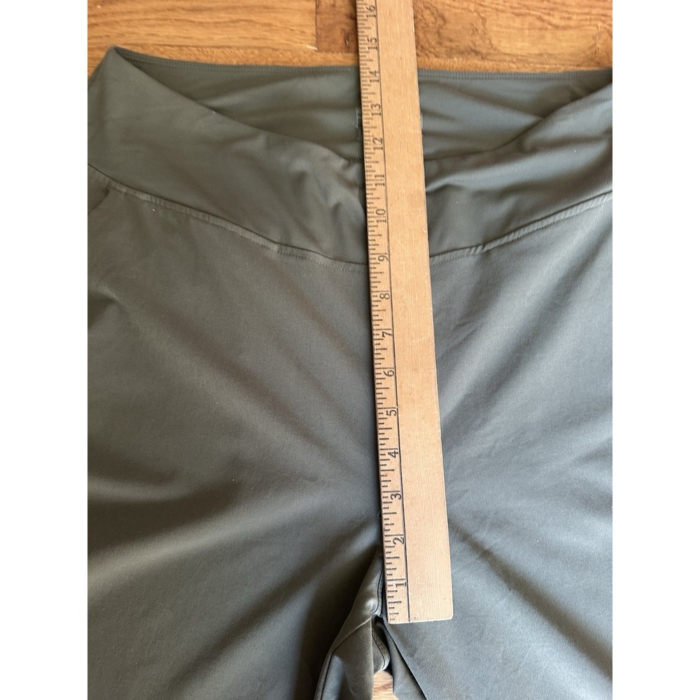 Patagonia Happy Hike Studio Pants Women's L Olive Green Hiking Travel Jogger - Picture 9 of 13